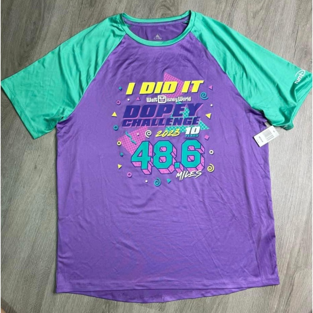 2023 WDW Marathon Weekend runDisney DOPEY CHALLENGE Medium BNWT #rundisney